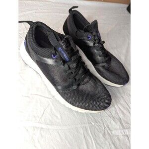 Reebok Womens Print Athlux Shatter Black Running Shoes Size 7 Sneakers Shatr